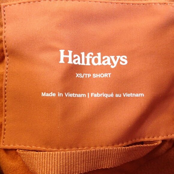 Halfdays Emma Soft Shell Snow Pants Size XS Short Rust NEW Ski Snowboard - Picture 7 of 11